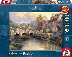 Schmidt puslespel 1000 Cobblestone Brooke  1000 bitar - Schmidt