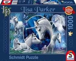 Schmidt puslespel 1000 Charming Unicorns  1000 bitar - Schmidt