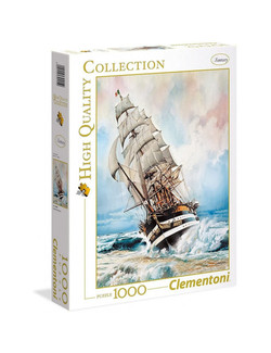 Clementoni puslespel 1000 Amerika Vespucci 1000 bitar - Clementoni