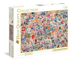 Clementoni puslespel 1000 Stamps 1000 bitar - Clementoni
