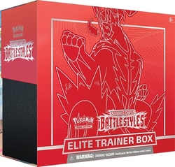 Pokemon Battle Style Elite Trainer Box Rød - Salg