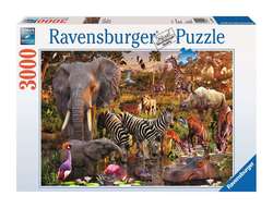 Ravensburger puslespel 3000 Afrikanske dyr 3000 bitar - Ravensburger