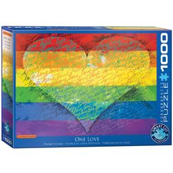 Eurographics puslespel 1000 Love & Pride 1000 bitar - Eurographics 