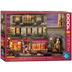 Eurographics puslespel 1000 The red hat restaurant  1000 bitar - Eurographics 