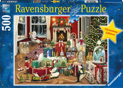 Ravensburger puslespel 500 Fortryllet jul - levering uke 49 500 bitar - Ravensburger