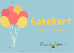 Gavekort Dina’s Leiker 200kr Gavekort 200kr - Gavekort