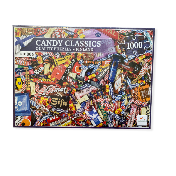 Nordic Quality puzzle puslespel 1000 Finnish Candy 1000 bitar - Salg