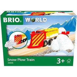 BRIO World Snow Plow Train 33606 - Brio