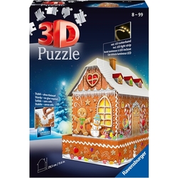 Ravensburger 3D puslespel Pepperkakehus 216 bitar Pepperkakehus - Salg