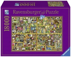 Ravensburger puslespel 18.000 Magisk bokhylle    18000 bitar - Salg