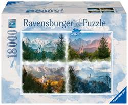 Ravensburger puslespel 18.000 Slott i Neuschwanstein  18.000 bitar - Salg