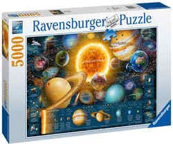 Ravensburger puslespel 5000 Planetsystemet 5000 bitar - Ravensburger eksklusive
