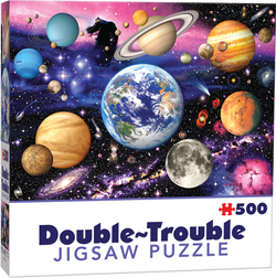 Cheatwell puslespel 500 Double Trouble Planets 500 bitar - Salg