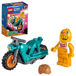 LEGO 60310 Stuntmotorsykkel og kyllingdrakt-figur 60310 - Lego city