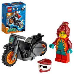 LEGO 60311 Stuntmotorsykkel og flammedrakt-figur 60311 - Lego city
