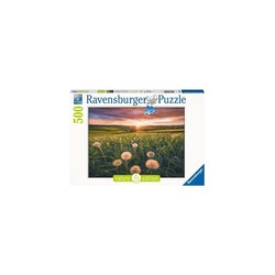 Ravensburger puslespel 500 Løvetann i solnedgang  1000 bitar - Ravensburger