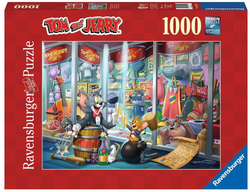 Ravensburger puslespel 1000 Tom & Jerry hall of fame  1000 bitar - Ravensburger