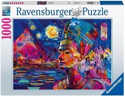 Ravensburger puslespel 1000 Nefertiti på Nilen  1000 bitar - Salg