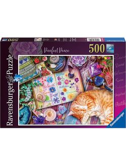Ravensburger puslespel 500 Aimee Stewart Purrfect peace  500 bitar - Ravensburger