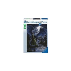 Ravensburger puslespel 1500 Den mørkeblå dragen  1500 bitar - Ravensburger