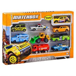 Matchbox gavesett 9 bilar - assortert utvalg 9pkn - Matchbox