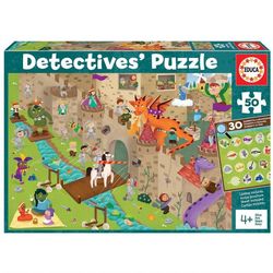 Educa Detective puzzle Castle 50 bitar - Salg