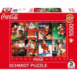 Schmidt puslespel 1000 Coca Cola Santa Claus 1000 bitar - Schmidt