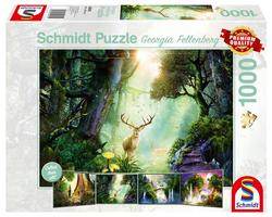 Schmidt puslespel 1000 Deer in the forest 1000 bitar - Schmidt