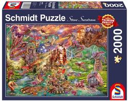 Schmidt puslespel 2000 Dragon’s Treasure 1000 bitar - Schmidt