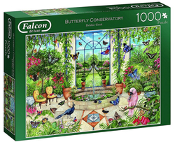 Falcon puslespel 1000 Butterfly Conservatory 1000 bitar - Falcon