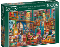 Falcon puslespel 1000 An afternoon in the Bookshop 1000 bitar - Falcon