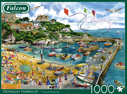 Falcon puslespel 1000 Newquey Harbour 1000 bitar - Falcon
