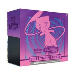 Pokémon TCG Sword & Shield - Fusion Strike Elite Trainer Box Pokemon elite trainer - pokèmon