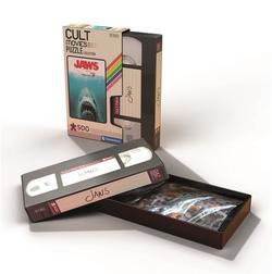 Clementoni puslespel 500 Cult Movies Jaws 500 bitar - Clementoni