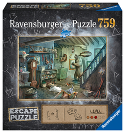 Ravensburger puslespel 759 Escape the forbidden basement 759 bitar - Ravensburger