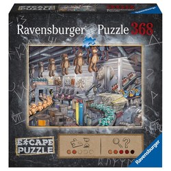 Ravensburger puslespel 368 Escape Toy Factory 368 bitar - Ravensburger
