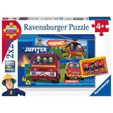 Ravensburger puslespill To the Rescue! 2x24b 2x24 - Ravensburger