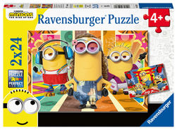Ravensburger puslespill The minions in Action 2x24b  2x24 - Ravensburger