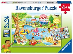 Swimming at the lake 2x24b 2x24 - Ravensburger