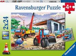 Construction & Cars 2x24b 2x24b - Ravensburger