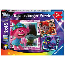 Ravensburger puslespill World Tour 3x49b  3x49b - Ravensburger