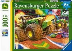 Ravensburger puslespill john Deere Big wheels 100b 100 bitar - Ravensburger