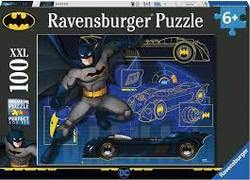 Ravensburger puslespill Batmobile 100b 100b - Ravensburger