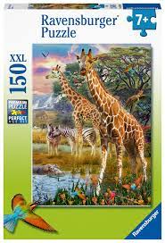 Giraffes in Africa 150b 150b - Ravensburger