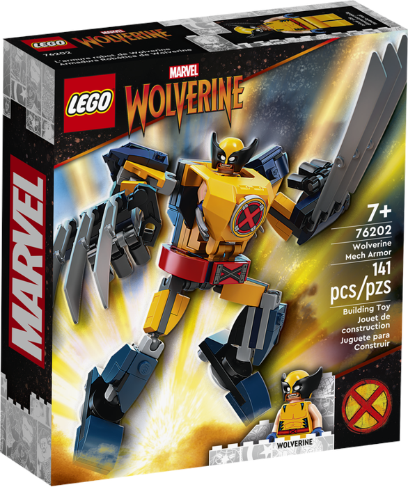 Lego 76202 Wolverines robotdrakt  76202 - Lego Avengers