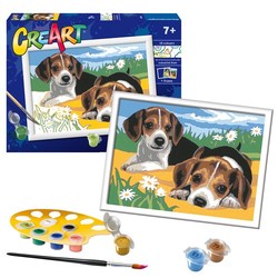 CreArt Jack Russell valper jack russel valper - Ravensburger CreArt
