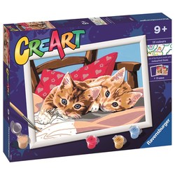CreArt To kosete katter to kosete katter - Ravensburger CreArt