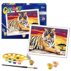 CreArt Majestetisk Tiger majestetisk tiger - Ravensburger CreArt