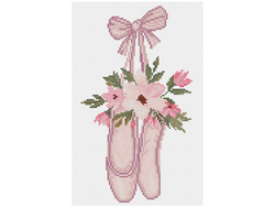 Diamond Dotz. Ballet Slippers. SQUARES Ballet slippers - Diamond Dotz