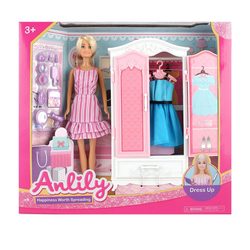 Anlily med klesskap og tilbehør Anlily - Anlily